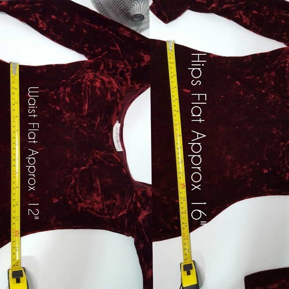 Le chateau🥀 Velvet Body-Kiss Dress - Picture 8 of 12